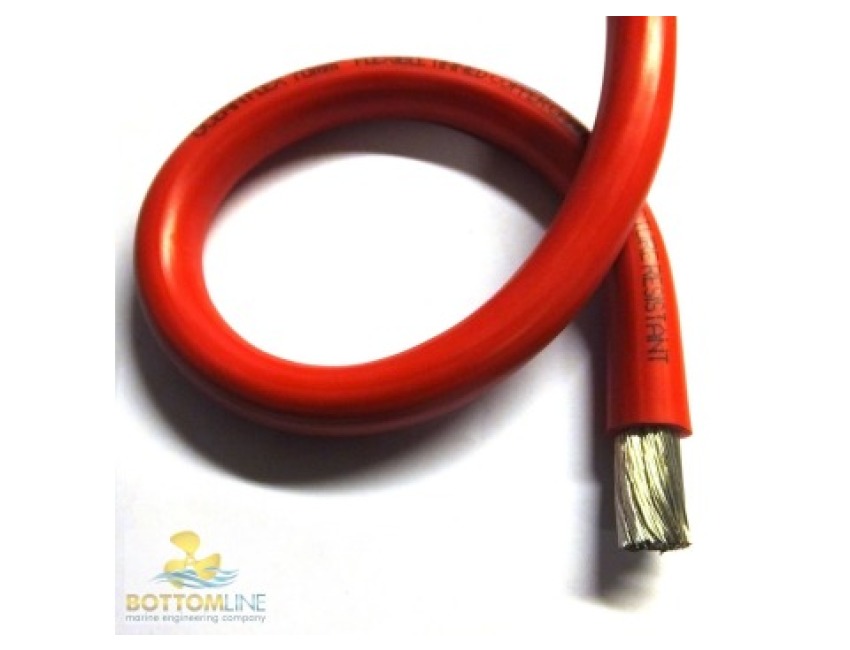 16mm Marine Tinned Battery Cable RED All Lengths Battery Cables